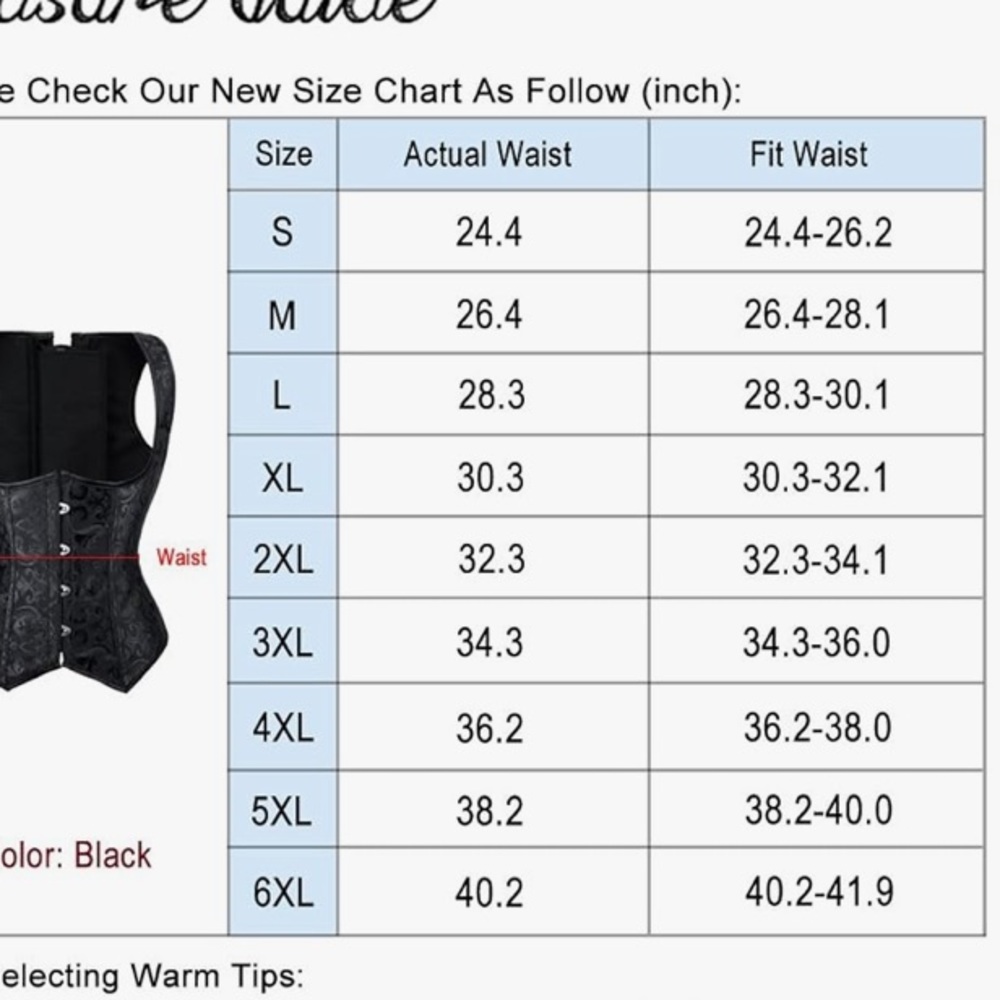 CHARMIAN NWT BROCADE CORSET WAIST CINCHER UNDER BUST VEST W/ PANTIES TIE… - Picture 4 of 10